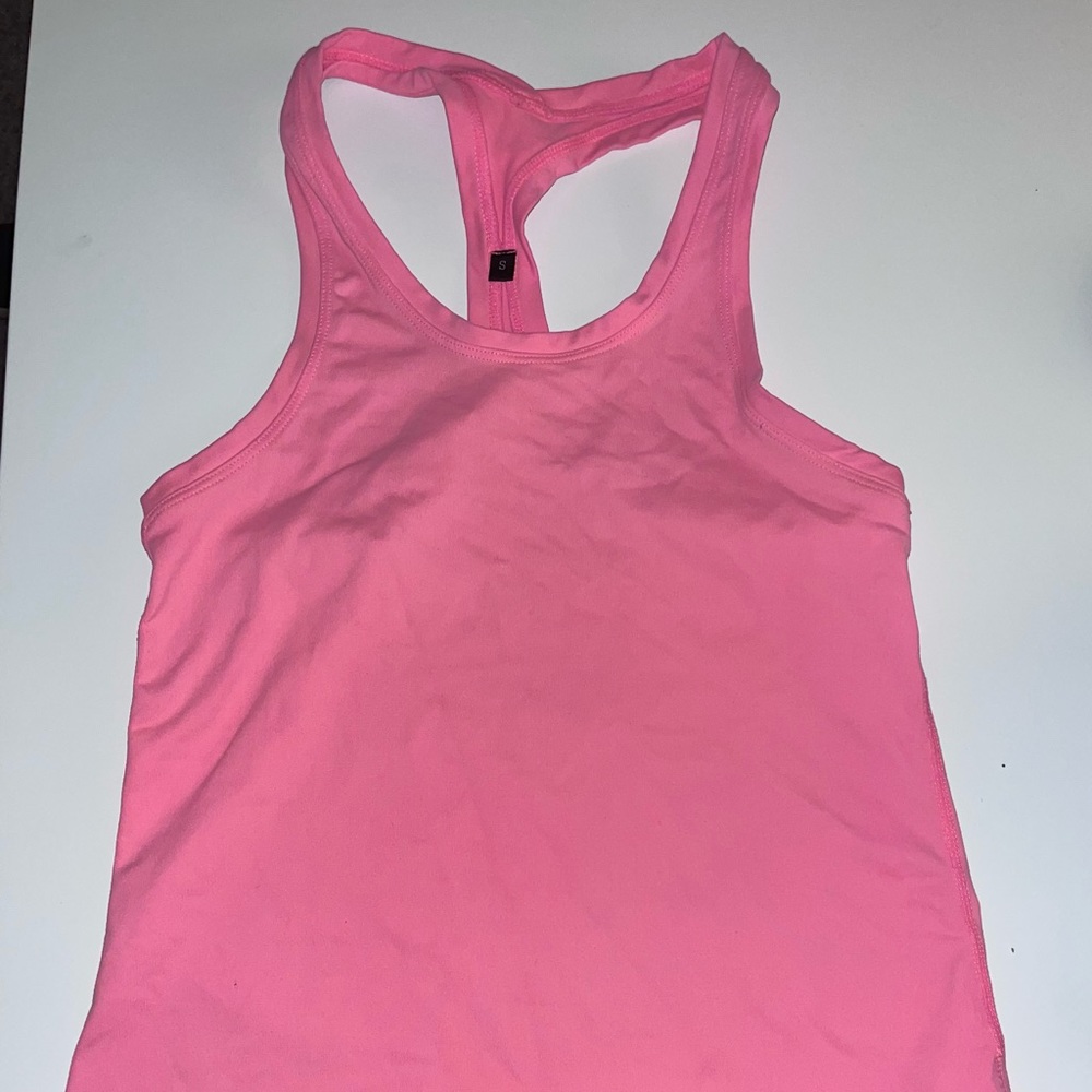 Ever forward pink racerback tank top